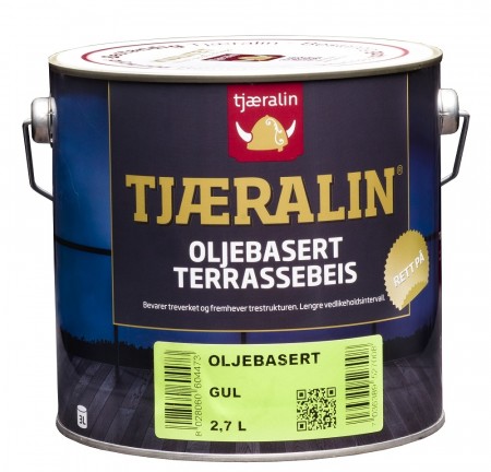 Tjæralin Oljebasert Terrassebeis 2,7L
